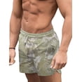 thumbnail image 1 of COOFANDY Men Bathing Suit Swimwear Square Leg Chubbies Sexy Elastic Board Short, 1 of 6