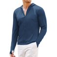 thumbnail image 1 of COOFANDY Men Full Zip UPF 50 Sun Protection Hoodie Jacket Long Sleeve Lightweight Breathable UV Shirts with Pockets, 1 of 6