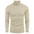thumbnail image 1 of COOFANDY Men Mock Turtleneck Sweater Regular Fit Long Sleeve Sweater Pullover Sweaters, 1 of 6