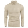 thumbnail image 1 of COOFANDY Men Mock Turtleneck Sweater Regular Fit Long Sleeve Sweater Pullover Sweaters, 1 of 6