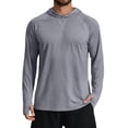 thumbnail image 1 of COOFANDY Men Quick Dry UPF 50+ Sun Shirt Long Sleeve Sun Protection Fishing Shirts Moisture Wicking Hoodie Hiking Rash Guard, 1 of 6