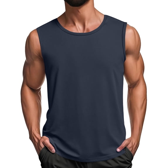 COOFANDY Men Sleeveless Shirts Muscle Tank Tops Gym Bodybuilding Tops Workout Shirts Boxing Tee