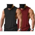 thumbnail image 1 of COOFANDY Men's 2 Pack Sport Tank Tops Workout Muscle Tee Bodybuilding T Shirts, 1 of 11