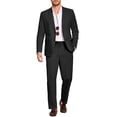 thumbnail image 1 of COOFANDY Men's 2 Piece Linen Blended Suits Set Regular Fit Casual Lightweight Cotton Linen Beach Wedding Blazer and Pants, 1 of 5