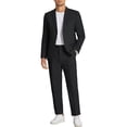 thumbnail image 1 of COOFANDY Men's 2 Piece Linen Suits Set Regular Fit Casual Linen Lightweight Suit Summer Beach Wedding, 1 of 5