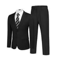thumbnail image 1 of COOFANDY Men's 2 Piece Suits Tuxedo Classic Fit Suit Set Business Suit Blazer Suit for Wedding Prom, 1 of 6