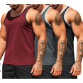 thumbnail image 1 of COOFANDY Tank Top Tank Tops Men Quick Fit Tank Top for Summer Workout Tank Top Gym Muscle Sleeveless Shirts, 1 of 5