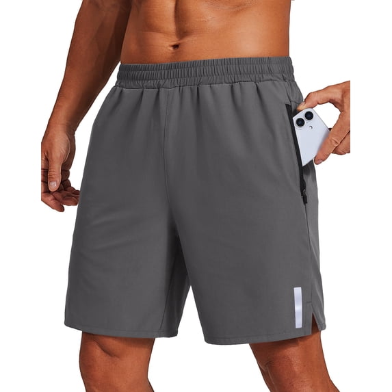 COOFANDY Men's Athletic Running Shorts Quick Dry 7" Workout Gym Short Lightweight Active Sport Short for Tennis Hiking