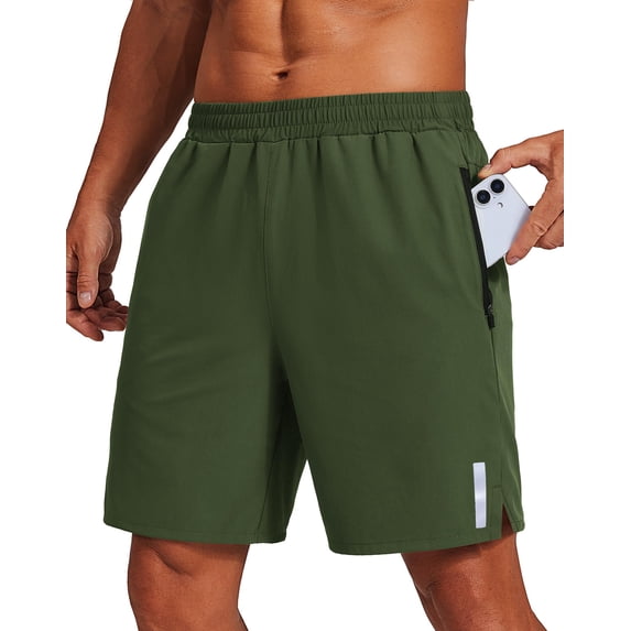COOFANDY Men's Athletic Running Shorts Quick Dry 7" Workout Gym Short Lightweight Active Sport Short for Tennis Hiking