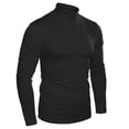 thumbnail image 1 of COOFANDY Men's Slim Fit Basic Turtleneck Long Sleeve Lightweight Pullover Sweaters Casual Knitted Tops, 1 of 10