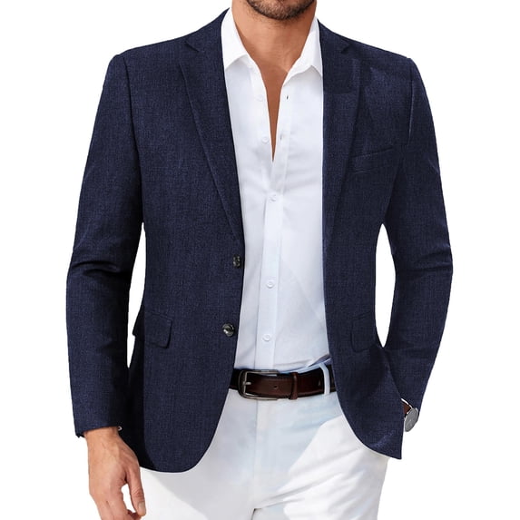 COOFANDY Men's Blazer Casual Sport Coats Two Buttons Lightweight Suit Jacket