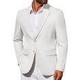 thumbnail image 1 of COOFANDY Men's Blazer Slim Fit Two Button Sport Coat Suit Jacket, 1 of 6