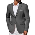 thumbnail image 1 of COOFANDY Men's Business Blazer Slim Fit Lightweight Sport Coats Two Button Casual Suit Jacket, 1 of 6