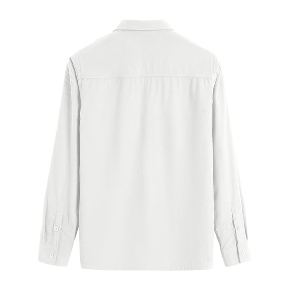 COOFANDY Men's Button Down Waffle Shirt Jacket Casual Long Sleeve Shacket Lightweight Overshirts with Flap Pockets