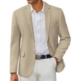 thumbnail image 1 of COOFANDY Men's Casual Blazer Slim Fit Two Button Lightweight Sport Coats Business Suit Jacket, 1 of 6