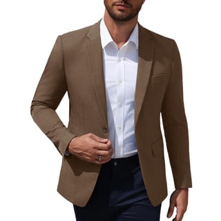 COOFANDY Men's Casual Blazer Suit Jackets Lightweight Sports Coats Two Buttons