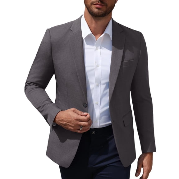 COOFANDY Men's Casual Blazer Suit Jackets Lightweight Sports Coats Two Buttons