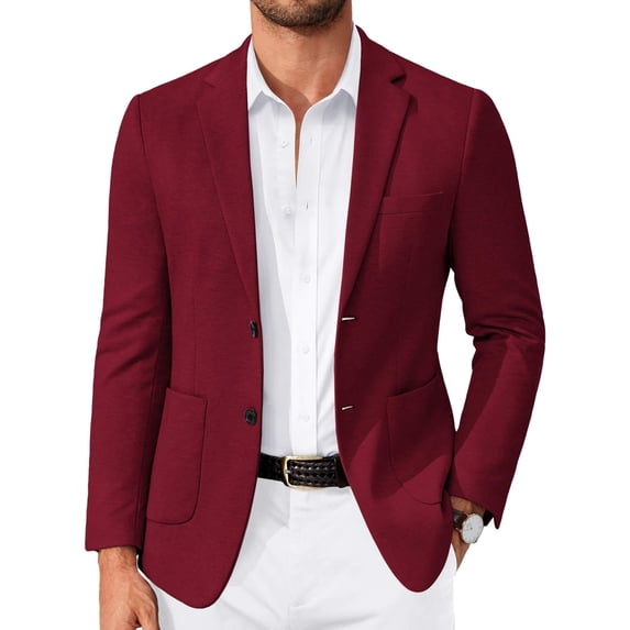 COOFANDY Blazers for Men Slim Fit Casual Suit Blazer Jackets Two Button Lightweight Sport Coats
