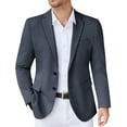 thumbnail image 1 of COOFANDY Men's Knit Blazer Business Dress Suit Jacket Slim Fit Stretch Sport Coat, 1 of 10