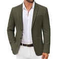 thumbnail image 1 of COOFANDY Men's Casual Regular Fit Blazer Jacket Two Button Suit Jackets Lightweight Sport Coat, 1 of 7