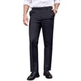 thumbnail image 1 of COOFANDY Men's Classic Fit Dress Pants Flat Front Straight Formal Pants Wrinkle Free Expandable Waist Suit Pants, 1 of 7