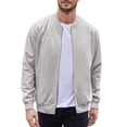 thumbnail image 1 of COOFANDY Men's Cotton Bomber Jacket Lightweight Flight Jackets Casual Softshell Varisty Jacket, 1 of 11