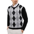 thumbnail image 1 of COOFANDY Men's Crew Neck Sweater Slim Fit Lightweight Sweatshirts Knitted Pullover for Casual or Dressy Wear, 1 of 6