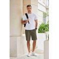 thumbnail image 1 of COOFANDY Men's Drawstring Shorts Stretch Waistband Chino Shorts Athletic Walking Shorts, 1 of 6