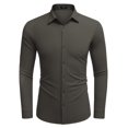 thumbnail image 1 of COOFANDY Men's Dress Shirts Long Sleeve Wrinkle Free Button Up Shirt Business Formal Shirt, 1 of 6
