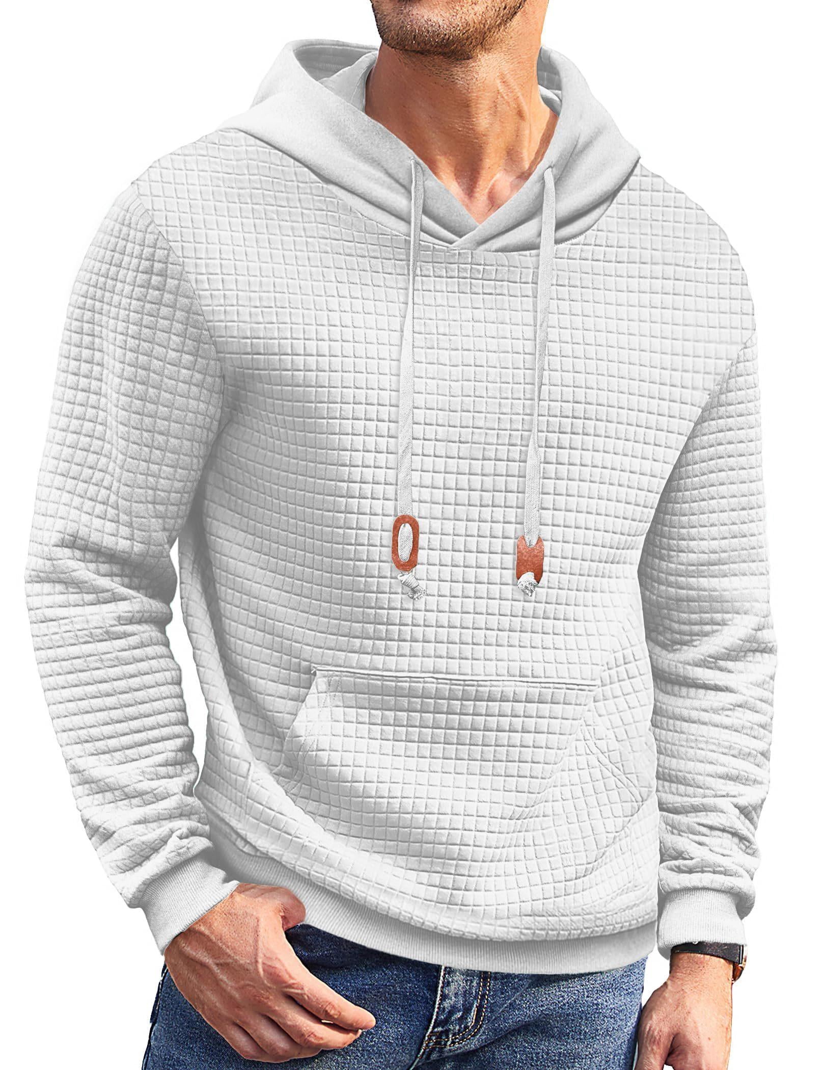 Sweat à Capuche Homme COOFANDY - Coton Doux - Manches Longues - Poches - Coupe Décontractée - Plusieurs Couleurs - 4