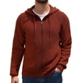thumbnail image 1 of COOFANDY Men's Full Zip Hoodie Sweatshirt Jacket Casual Long Sleeve Hoodie Lightweight Warm Sweater Coat for Fall Winter Daily Wear, 1 of 9
