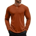 thumbnail image 1 of COOFANDY Men's Henley Shirts Long Sleeve Basic Pullover T-Shirt Lightweight Fashion Casual Solid Tees, 1 of 6