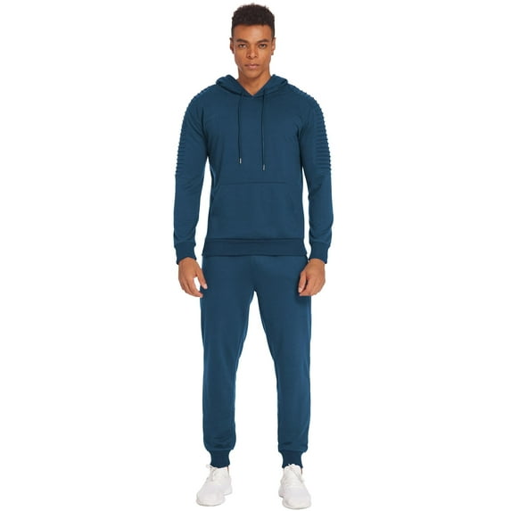 COOFANDY Men's Tracksuit 2 Piece Hoodie Sweatsuit Sets Casual Jogging Athletic Suits