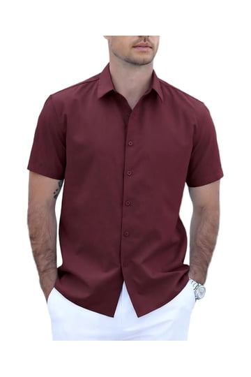 Mens Shirts in Mens Shirts | Red - Walmart.com