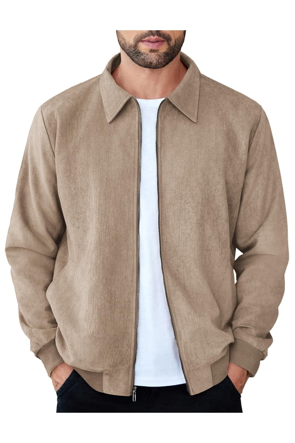 Men's Lightweight Ruffle Shawl Collar Cardigan Open Front Long Length Drape Cape Overcoat