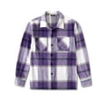 thumbnail image 1 of Coshow Men's Long Sleeve Button Down Flannel Shirt Jacket Casual Plaid Lined Shirts, 1 of 5