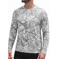 thumbnail image 1 of COOFANDY Men's Sun Protection Swim Long Sleeve UPF 50+ Rash Guard Lightweight Shirts, 1 of 15