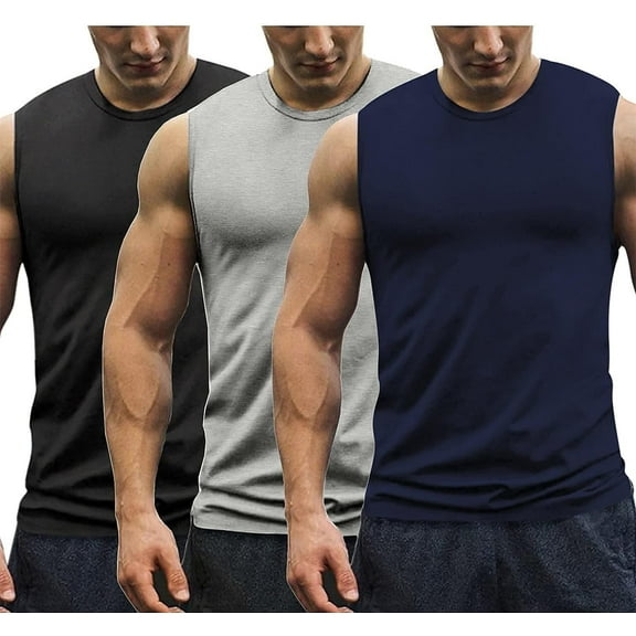COOFANDY Men's Bodybuilding Tank Tops Gym Fitness T-Shirts