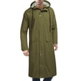 thumbnail image 1 of COOFANDY Men's Rain Jacket with Hood Waterproof Lightweight Active Long Raincoat, 1 of 6