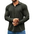 thumbnail image 1 of COOFANDY Mens Shirt Rose Shiny Luxury Flowered Printed Button Down, 1 of 9