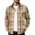thumbnail image 1 of COOFANDY Men's Shirt Casual Flannel Shirts Long Sleeve Fall Shirt Jackets, 1 of 6