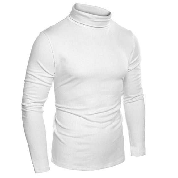 COOFANDY Men's Slim Fit Basic Turtleneck Long Sleeve Lightweight Pullover Sweaters Casual Knitted Tops