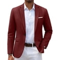 thumbnail image 1 of COOFANDY Men's Slim Fit Casual Blazers Lightweight Sport Coats One Button Suit Jackets, 1 of 6