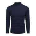 thumbnail image 1 of COOFANDY Mens Slim Fit Mock Turtleneck Thermal Pullover Sweater - Casual Basic Knitted Style, 1 of 8