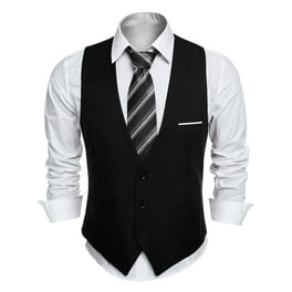 Men's Solid Fomal Vest, Tie, Hanky Turquoise for Tuxedo and Suit