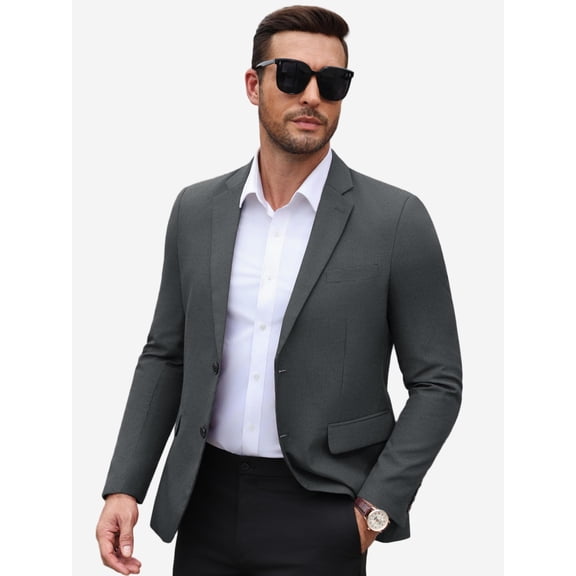 COOFANDY Men's Suit Jacket Lightweight Breathable Casual Sport Coat Blazer Two Button