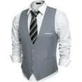 thumbnail image 1 of COOFANDY Mens Vest Formal Western Vintage 1920s Clothing Gatsby Suit Vest, 1 of 7