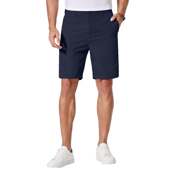 COOFANDY Men's Summer Beach Casual Shorts Lightweight Flat Front Golf Shorts with Pockets