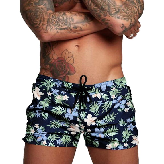 COOFANDY Men's Swim Trunk Quick Dry Swimwear Mesh Lining Bathing Suit Swimsuit Board Beach Sport Short