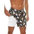 thumbnail image 1 of COOFANDY Men's Swim Trunks Quick Dry Bathing Suit with Pockets Swimwear Beach Board Short Swimsuit, 1 of 7